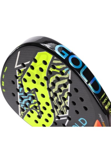 JOMA RACCHETTA PADEL GOLD PRO NERO GIALLO FLUO