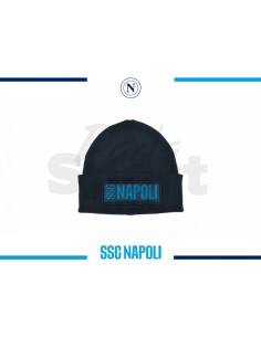 CAPPELLO SKIPPER MAGLIA PATCH PELLE RICAMATO SSCN NAPOLI