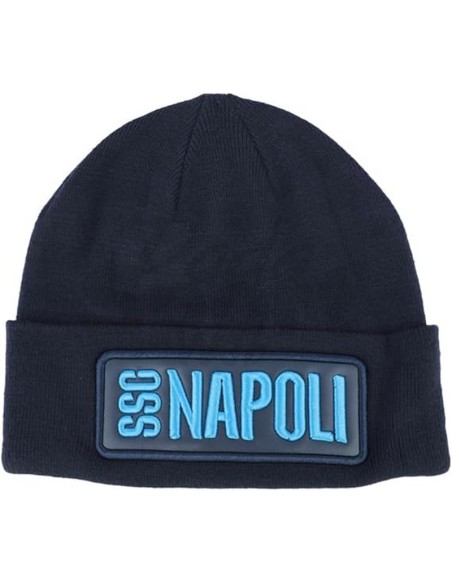 CAPPELLO SKIPPER MAGLIA PATCH PELLE RICAMATO SSCN NAPOLI