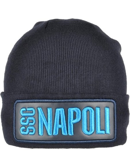 CAPPELLO SKIPPER MAGLIA PATCH PELLE RICAMATO SSCN NAPOLI