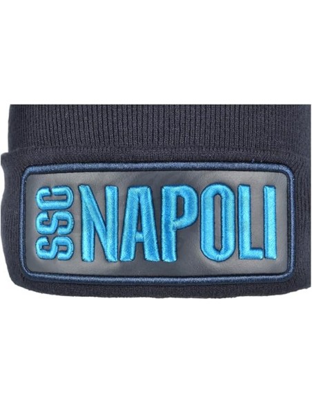 CAPPELLO SKIPPER MAGLIA PATCH PELLE RICAMATO SSCN NAPOLI
