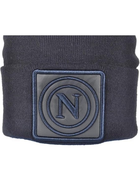 CAPPELLO SKIPPER MAGLIA LISCIA PATCH PELLE RICAMATO SSC NAPOLI