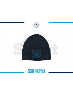 CAPPELLO SKIPPER MAGLIA PATCH PELLE RICAMATO SSC NAPOLI