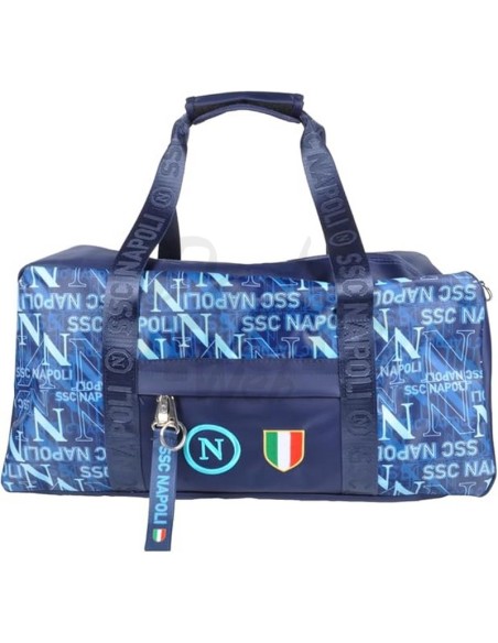 BORSONE STAMPATO BLU AZZURRO SSC NAPOLI