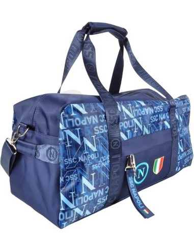 BORSONE STAMPATO BLU AZZURRO SSC NAPOLI