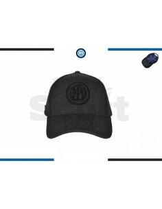 CAPPELLO BASEBALL MAGLIA RICAMO NERO INTER