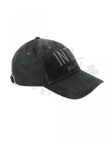 CAPPELLO BASEBALL VELLUTO RICAMO NERO INTER