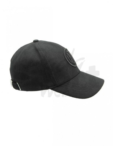 CAPPELLO BASEBALL FELTRO RICAMO NERO INTER