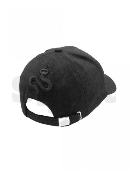 CAPPELLO BASEBALL FELTRO RICAMO NERO INTER