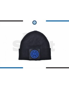 CAPPELLO SKIPPER MAGLIA LISCIA PATCH PELLE RICAMO INTER