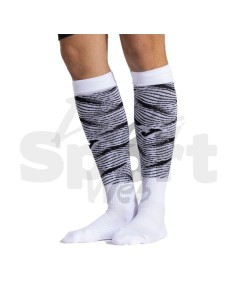 JOMA CALZA LIGA BIANCO NERO