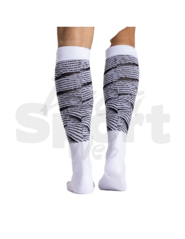 JOMA CALZA LIGA BIANCO NERO