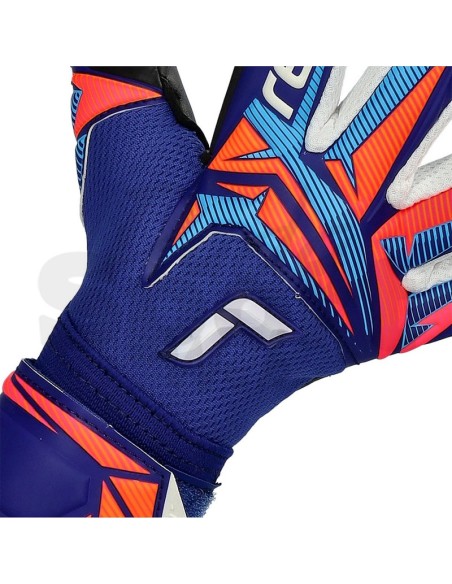 Reusch Attrakt Infinity Evolution NC Junior Sharp Blu/Shock Orange/Black