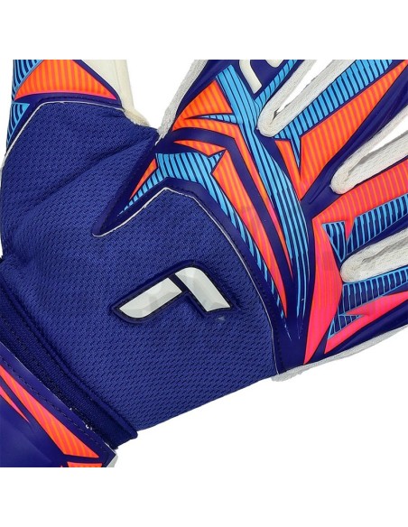 Guanti Reusch Attrakt Advance Sharp Blu/White/Shock Orange