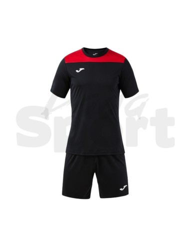 Joma Phoenix III Nero Rosso Completo Calcio...
