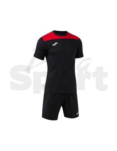 Joma Phoenix III Nero Rosso Completo Calcio...