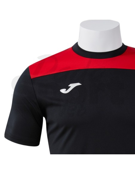 Joma Phoenix III Nero Rosso Completo Calcio Uomo/Bambino
