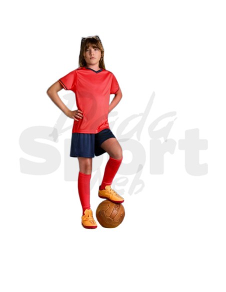 ROLY COMPLETO CALCIO UNITED ROSSO BLU