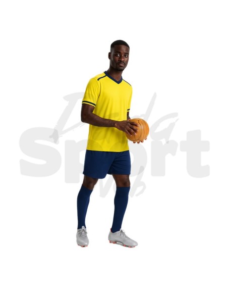 ROLY COMPLETO CALCIO UNITED GIALLO BLU