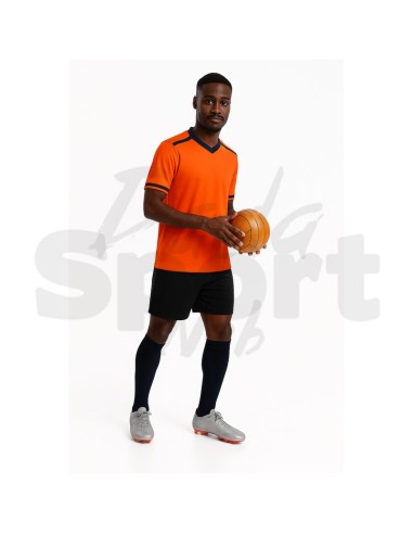 ROLY COMPLETO CALCIO UNITED ARANCIONE NERO