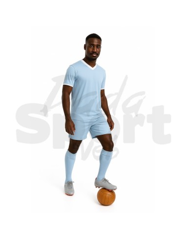 ROLY COMPLETO CALCIO UNITED CELESTE BIANCO