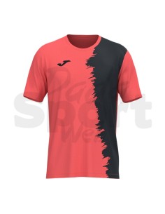 JOMA MAGLIA MANICA CORTA PICASHO TURCORALLO FLUO NERO