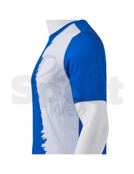 JOMA MAGLIA MANICA CORTA PICASHO AZZURRO BIANCO