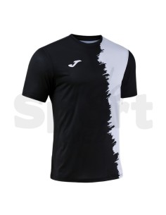 JOMA MAGLIA MANICA CORTA PICASHO NERO BIANCO