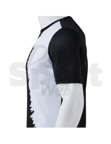 JOMA MAGLIA MANICA CORTA PICASHO NERO BIANCO