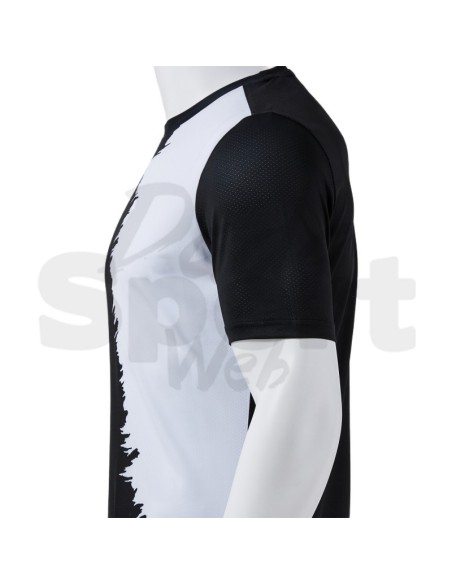 JOMA MAGLIA MANICA CORTA PICASHO NERO BIANCO