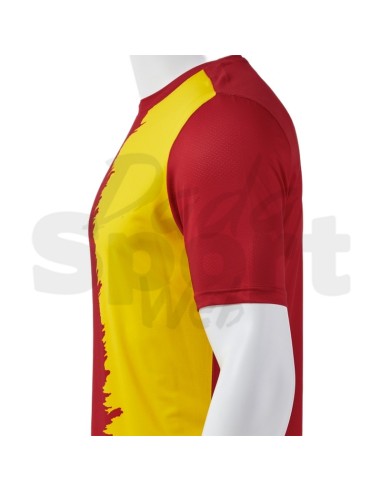 JOMA MAGLIA MANICA CORTA PICASHO ROSSO GIALLO