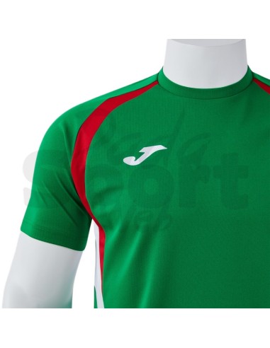 JOMA MAGLIA MANICA CORTA CHAMPIONSHIP 20 VERDE...