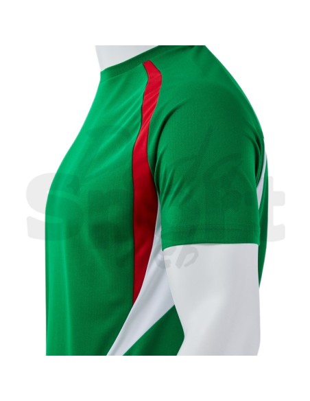JOMA MAGLIA MANICA CORTA CHAMPIONSHIP 20 VERDE ROSSO