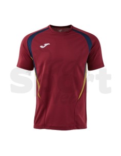 JOMA MAGLIA MANICA CORTA CHAMPIONSHIP 20 GRANATA BLU 2