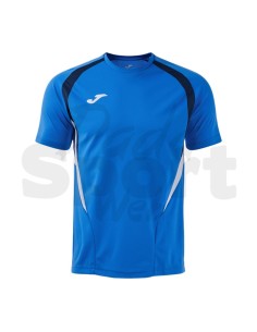 JOMA MAGLIA MANICA CORTA CHAMPIONSHIP 20 AZZURRO BLU