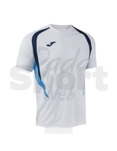 JOMA MAGLIA MANICA CORTA CHAMPIONSHIP 20 BIANCO CELESTE