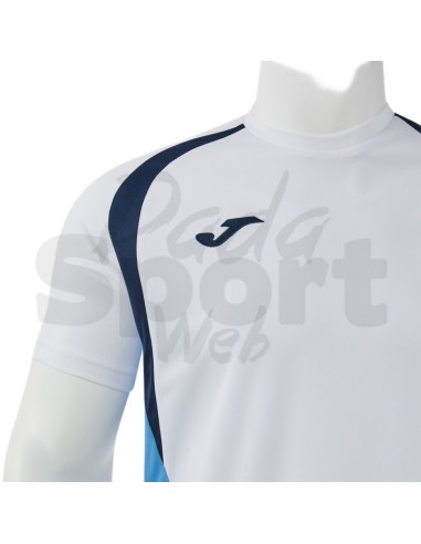JOMA MAGLIA MANICA CORTA CHAMPIONSHIP 20 BIANCO...
