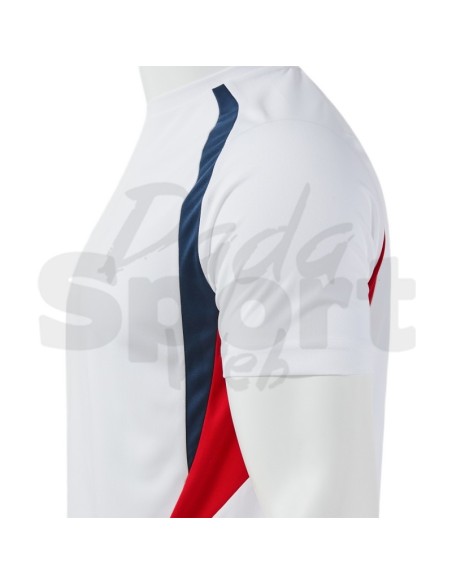 JOMA MAGLIA MANICA CORTA CHAMPIONSHIP 20 BIANCO BLU