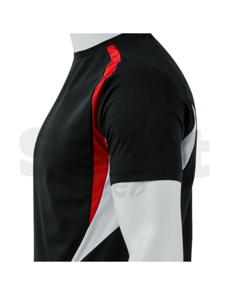 JOMA MAGLIA MANICA CORTA CHAMPIONSHIP 20 NERO ROSSO