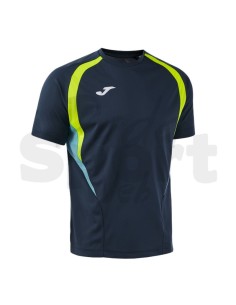 JOMA MAGLIA MANICA CORTA CHAMPIONSHIP 20 BLU GIALLO
