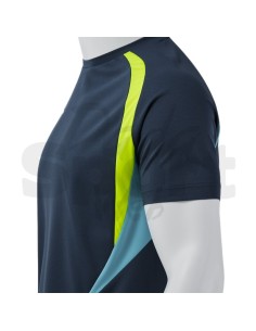 JOMA MAGLIA MANICA CORTA CHAMPIONSHIP 20 BLU GIALLO 2