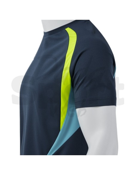 JOMA MAGLIA MANICA CORTA CHAMPIONSHIP 20 BLU GIALLO