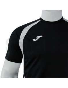 JOMA MAGLIA MANICA CORTA CHAMPIONSHIP 20 NERO BIANCO 2