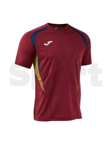 JOMA MAGLIA MANICA CORTA CHAMPIONSHIP 20 ROSSO BLU