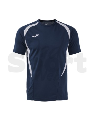 JOMA MAGLIA MANICA CORTA CHAMPIONSHIP 20 BLU...