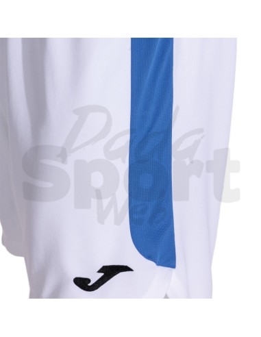 JOMA PANTALONCINO GLASGOW II BIANCO AZZURRO
