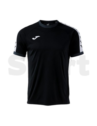 JOMA MAGLIA MANICA CORTA HEROIC NERO ANTRACITE