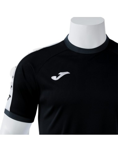JOMA MAGLIA MANICA CORTA HEROIC NERO ANTRACITE