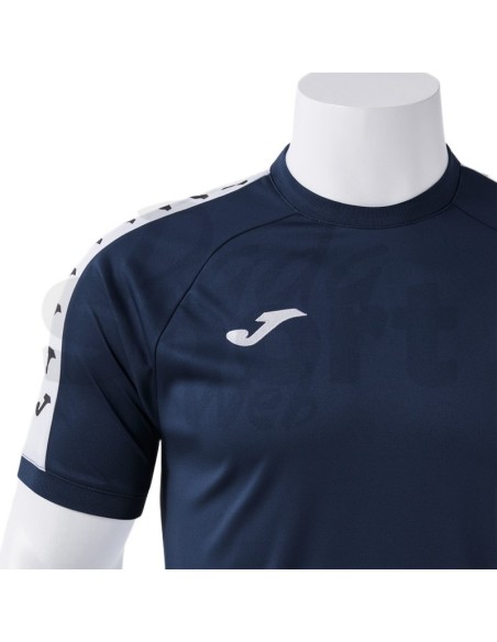 JOMA MAGLIA MANICA CORTA HEROIC BLU BIANCO