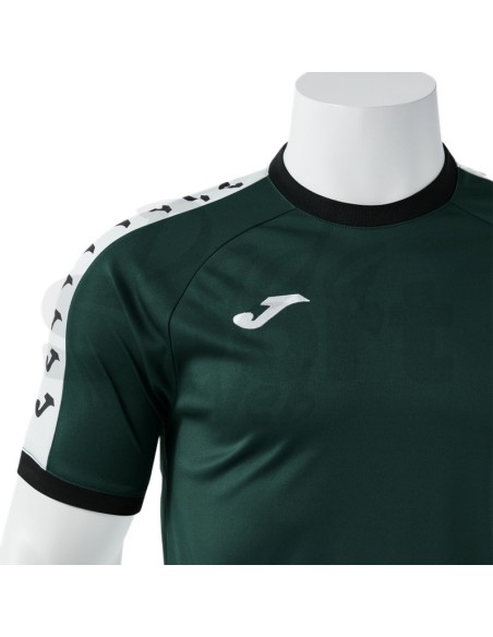 JOMA MAGLIA MANICA CORTA HEROIC VERDE BIANCO